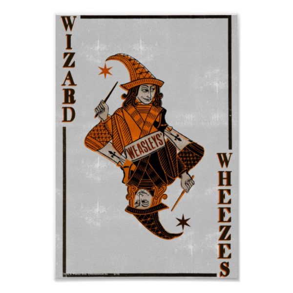 Weasleys' Card Back Poster