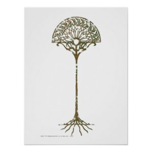 White Tree of Númenor Poster
