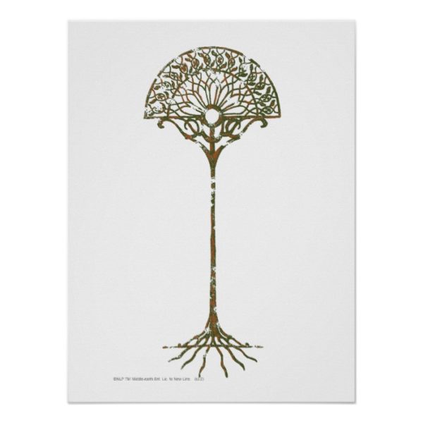 White Tree of Númenor Poster