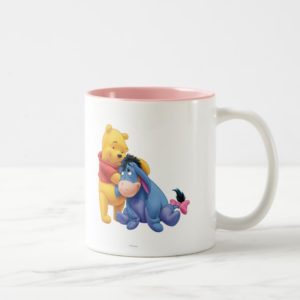 Winnie the Pooh and Eeyore Two-Tone Coffee Mug