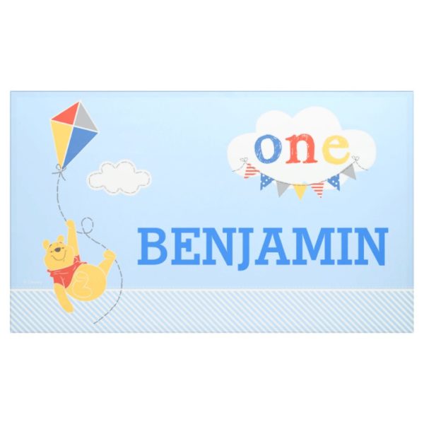 Winnie the Pooh | Baby Boy Kite - First Birthday Banner
