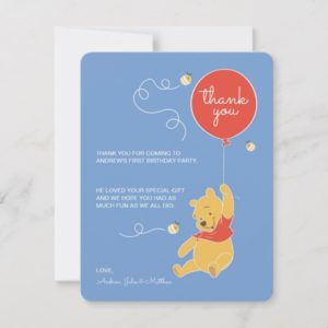 Winnie the Pooh | Baby Boy- Thank You