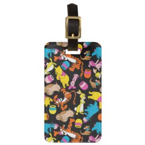 Winnie the Pooh | Bright Friends Pattern Bag Tag