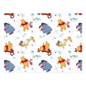 Winnie the Pooh | Hanging with Friends Pattern Postcard