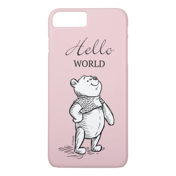 Winnie the Pooh | Hello World Quote Case-Mate iPhone Case