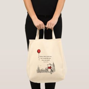 Winnie the Pooh | I Know I Don't Need One Quote Tote Bag