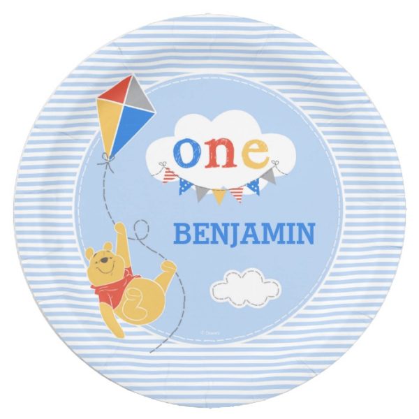 Winnie the Pooh Kite | Baby Boy Paper Plate