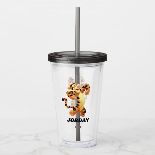 Winnie the Pooh's Tigger - Add Your Name Acrylic Tumbler