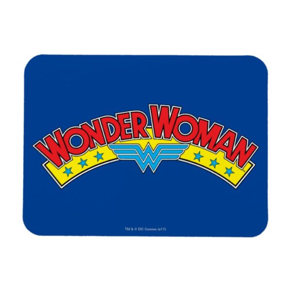 Wonder Woman 1987 Comic Book Logo Magnet