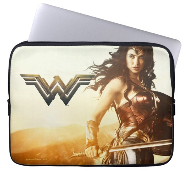 Wonder Woman At Sunset Laptop Sleeve