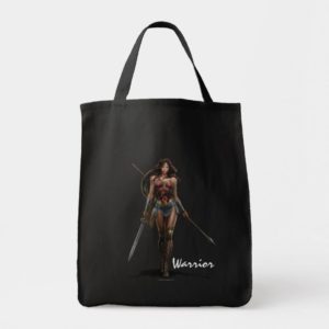 Wonder Woman Battle-Ready Comic Art Tote Bag