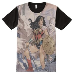 Wonder Woman Comic Cover #13 All-Over-Print Shirt