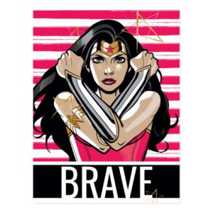 Wonder Woman Defend - Template Postcard