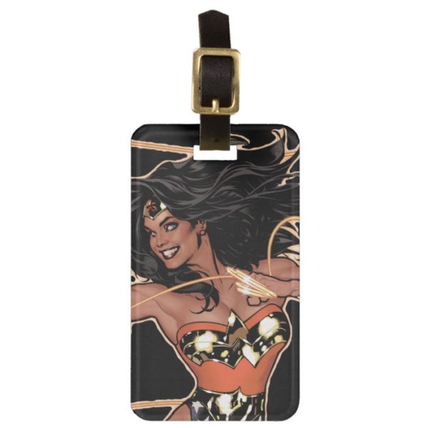 Wonder Woman Diana Prince Transformation Luggage Tag