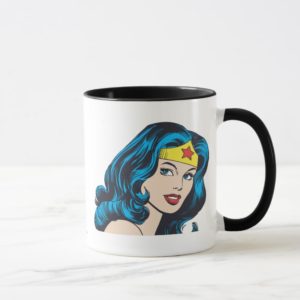 Wonder Woman Face Mug