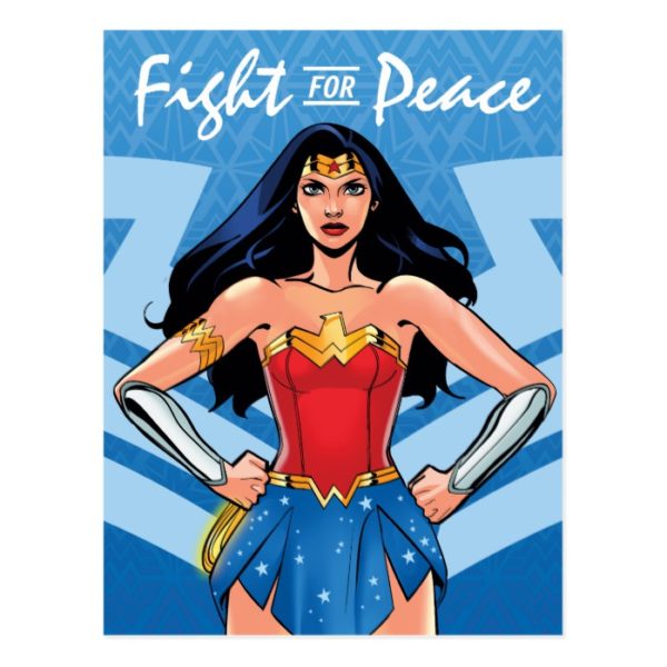 Wonder Woman - Fight For Peace Postcard