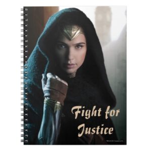 Wonder Woman in Cloak Notebook