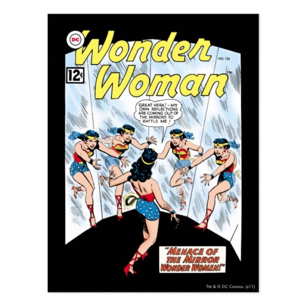 Wonder Woman Mennace of the Mirror Postcard