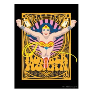 Wonder Woman Poster Postcard