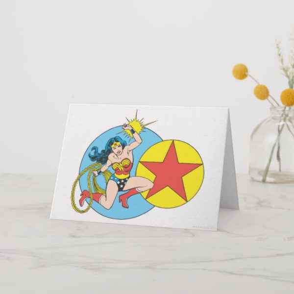 Wonder Woman Red Star Card