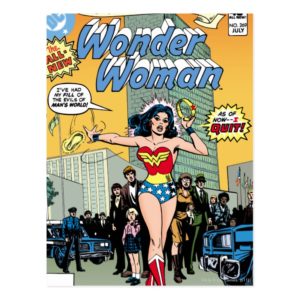 Wonder Woman Starring Pat Carbine Postcard