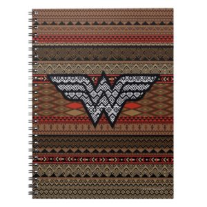 Wonder Woman Tribal Pattern Notebook