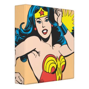 Wonder Woman Twist with Glowing Cuffs Binder