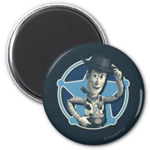 Woody: Sheriff Badge Magnet