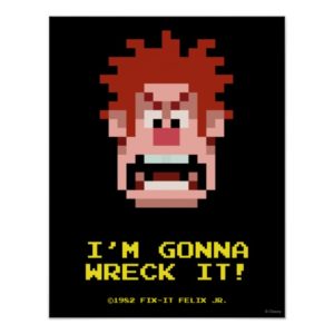 Wreck-It Ralph: I'm Gonna Wreck It! Poster