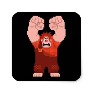 Wreck-It Ralph: One-Man Wrecking Crew! Products Square Sticker