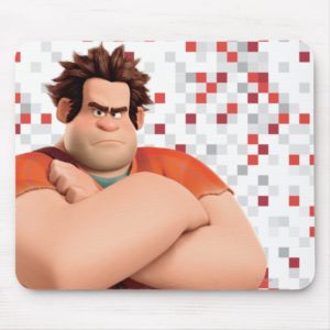Wreck-It Ralph Standing with Arms Crossed Mouse Pad