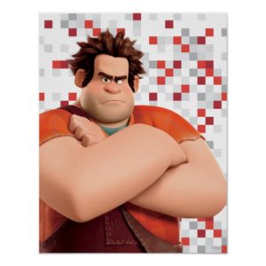 Wreck-It Ralph Standing with Arms Crossed Poster