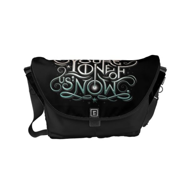 You're One Of Us Now Colorful Graphic Small Messenger Bag