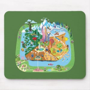 Zootopia | City Map Mouse Pad