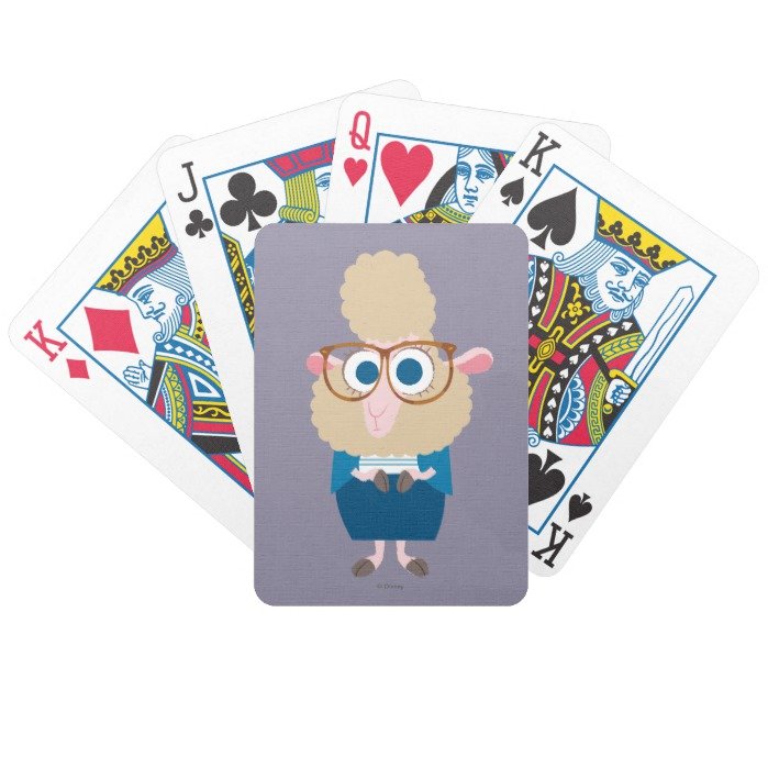 Zootopia | Deputy Mayor Bellwether Bicycle Playing Cards
