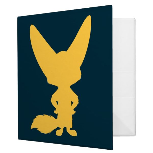 Zootopia | Finnick Silhouette 3 Ring Binder