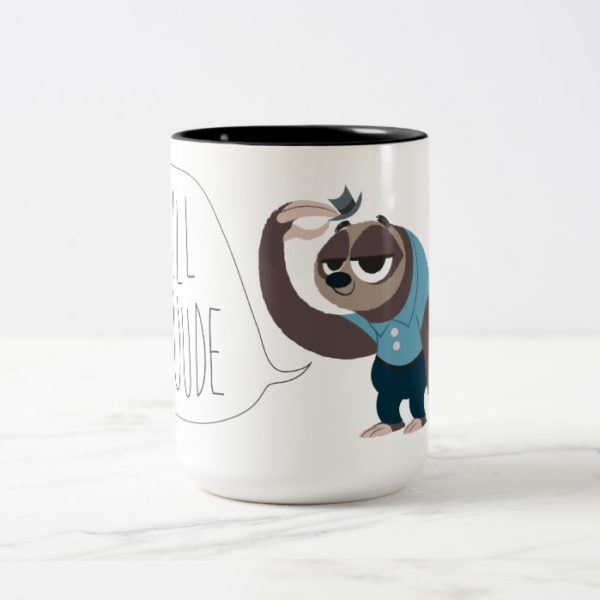 Zootopia | Flash - Chill Duuude Two-Tone Coffee Mug
