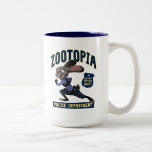 Zootopia | Judy Hopps - Keeping Critters Safe! Two-Tone Coffee Mug