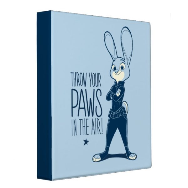 Zootopia | Judy Hopps - Paws in the Air! 3 Ring Binder