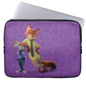 Zootopia | Judy & Nick - Just Chilling! Laptop Sleeve