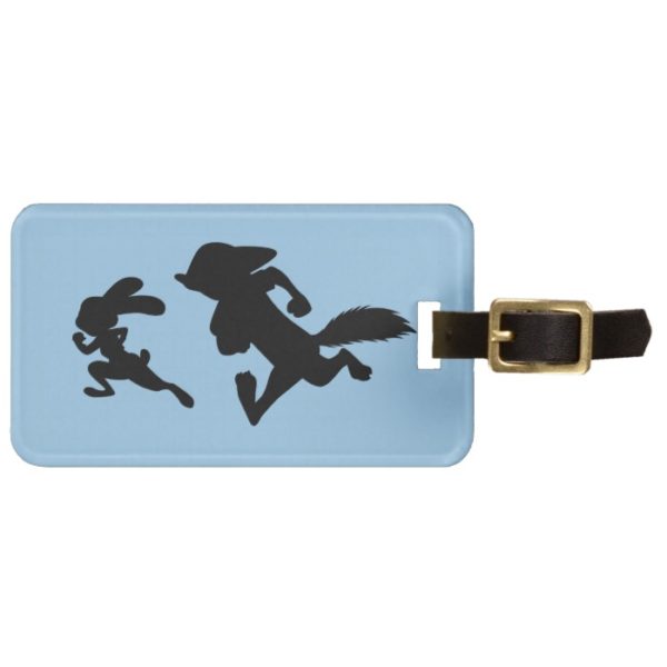 Zootopia | Judy & Nick Running Silhouette Luggage Tag
