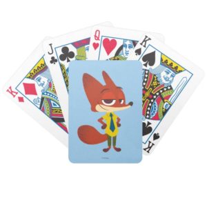 Zootopia | Nick Wilde - The Sly Fox Bicycle Playing Cards