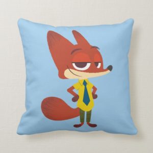 Zootopia | Nick Wilde - The Sly Fox Throw Pillow