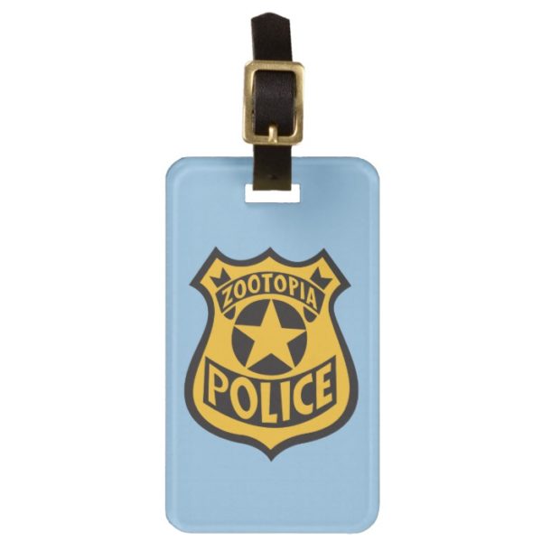 Zootopia | Zootopia Police Badge Luggage Tag