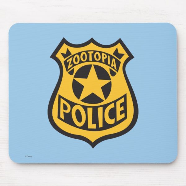 Zootopia | Zootopia Police Badge Mouse Pad