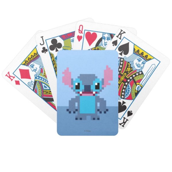 8-Bit Stitch Bicycle Playing Cards