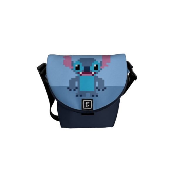 8-Bit Stitch Courier Bag