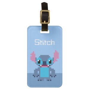 8-Bit Stitch Luggage Tag