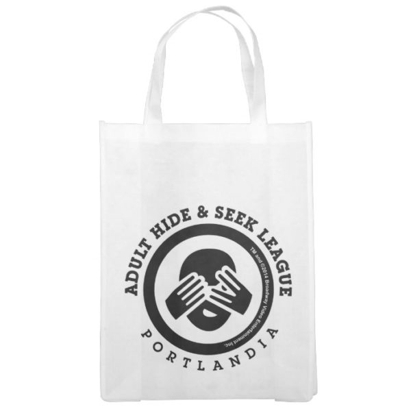 Adult Hide & Seek League Reusable Grocery Bag