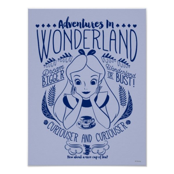 Alice | Adventures In Wonderland Poster